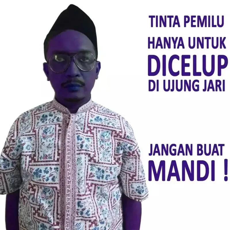Meme tinta pemilu