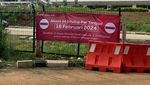 Penampakan Akses Tol ke Stasiun Kereta Cepat Ditutup
