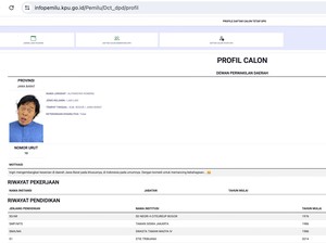 Segini Gaji-Tunjangan Komeng Jika Terpilih Jadi Anggota DPD