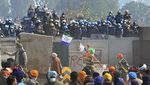 Puluhan Petani Terluka Saat Demo Besar-besaran di India