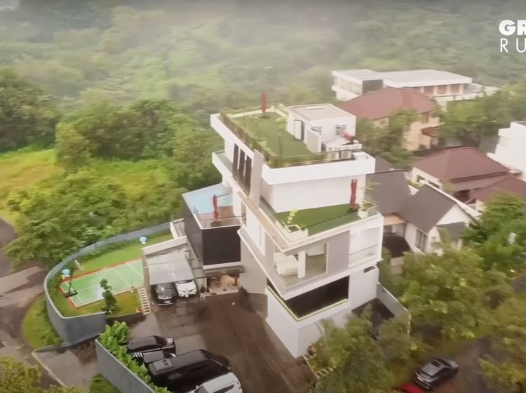 10 Potret Rumah Baru Rp 50 M Verrel Bramasta, Asri Dengan View Pegunungan