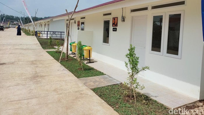 Rumah relokasi tahap 3 di Desa Babakankaret
