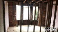 Pemilik rumah ini hendak membuat kamar dengan dinding jendela cembung. Lihat tampilan setelah pembangunan selesai berikut ini. Foto: beforeafter.design via boredpanda.com