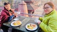 Breakfast with view