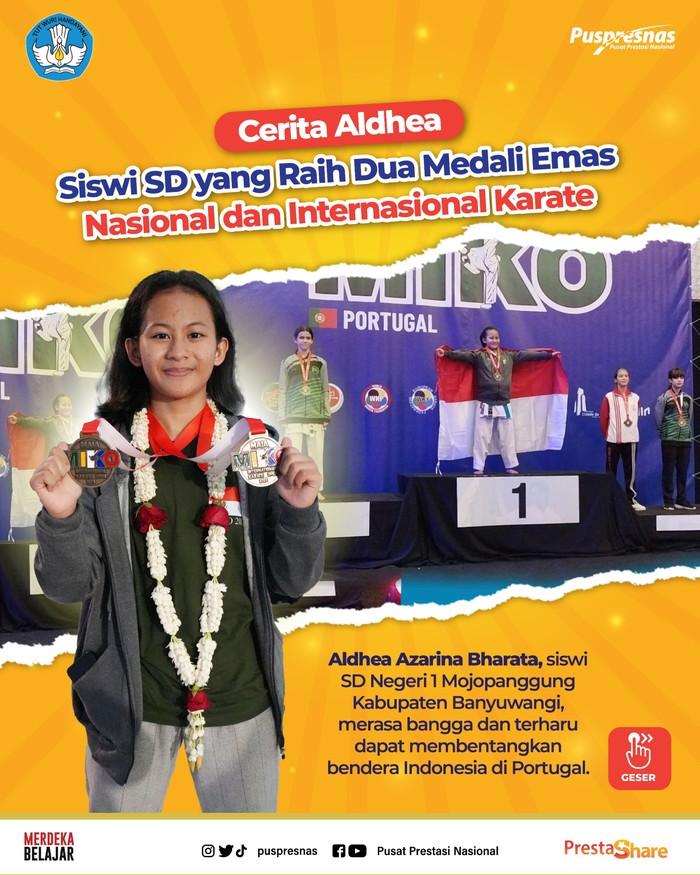 Aldhea, siswa Indonesia peraih medali emas di MIKO 2023