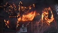 Taman hiburan air Liseberg Oceana merupakan taman hiburan terbesar di Swedia. Taman hiburan yang baru selesai dibangun ini hangus terbakar kobaran api di tengah musim dingin pada Senin (12/2).  