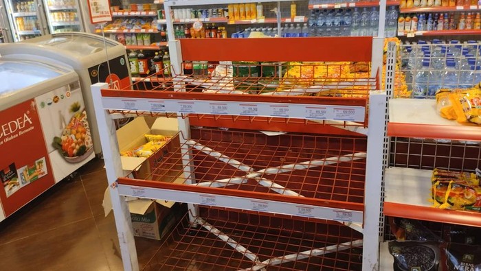 Beras langka di minimarket