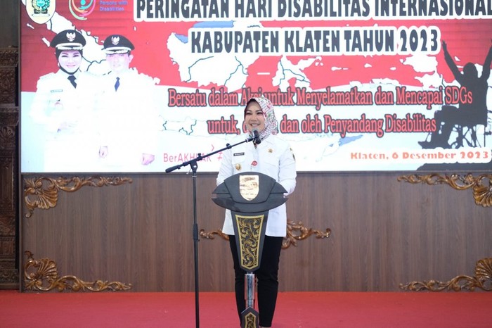 Bupati Klaten Sri Mulyani