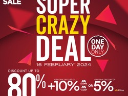 Cuma Hari Ini, Brand-Brand Terkenal Diskon Up To 80% di Metro Department Store