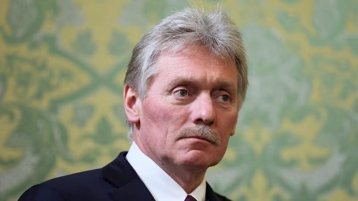 Kremlin spokesman Dmitry Peskov attends a meeting between Russian President Vladimir Putin and Iranian President Ebrahim Raisi in Moscow, Russia December 7, 2023. Sputnik/Sergei Bobylev/Pool via REUTERS/File Photo Purchase Licensing Rights, opens new tab