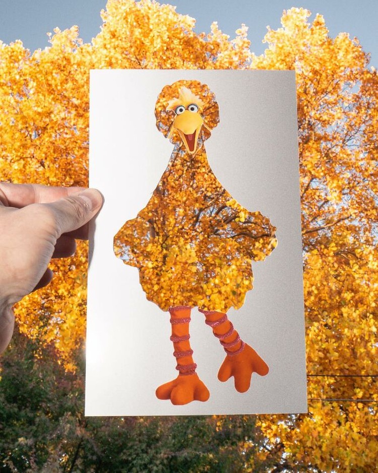 Foto Kreatif Potongan Kertas