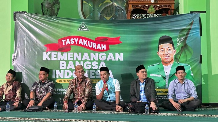 GP Ansor Gelar Tasyakuran Kemenangan Indonesia (dok.ist)