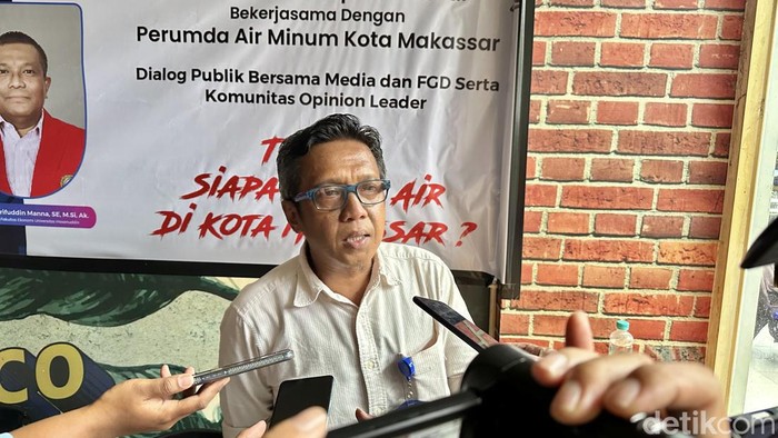 Kabag Humas PDAM Makassar Idris Tahir.