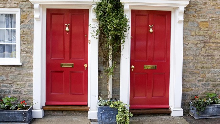 Rumah 2 pintu di Amerika