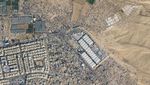 Foto Before-After Migrasi Pengungsi Palestina di Rafah