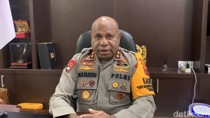 Kapolda Papua Irjen Mathius D Fakhiri.