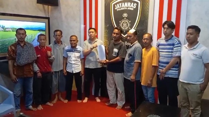 Kasus keributan Caleg PKN Jambi dengan anggota KPPS berakhir damai.