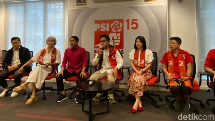 Ketum PSI Kaesang Pangarep (Tina/detikcom).