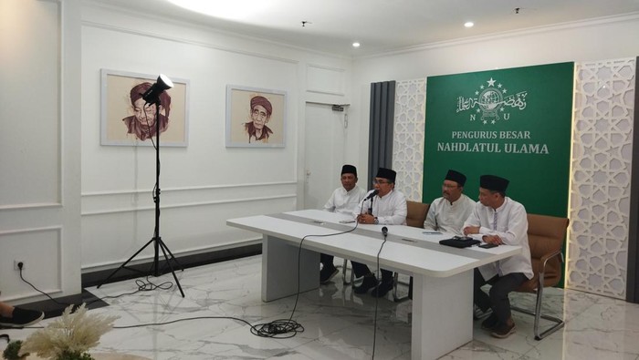 Konferensi pers PBNU (Kurniawan/detikcom)