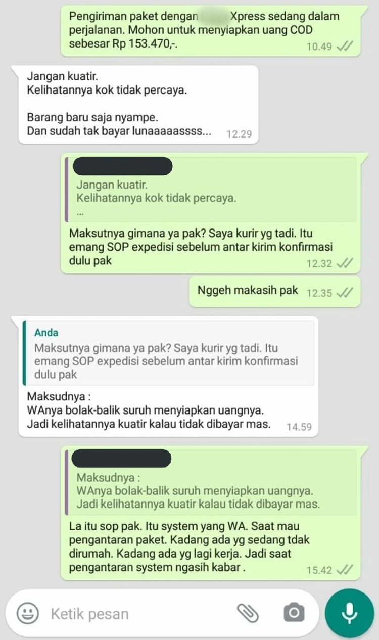 Kurir paket