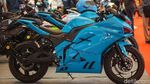 Wujud Motor Listrik yang Ditunggangi Gibran saat Kampanye