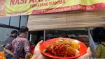 Pedas Mantap! Nasi Galung dari Pematang Siantar yang Punya 20 Lauk