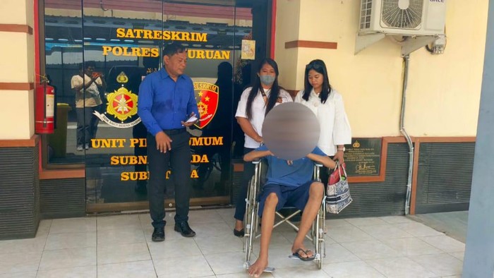 Penampakan anak di Pasuruan ditembak ayah tirinya