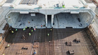 Penampakan Proyek Terowongan Bawah Laut yang Menghubungkan Irak-Turki