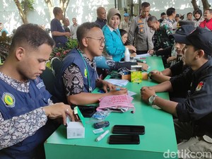 Polresta Malang Kota Cek Kesehatan Petugas Pemilu 2024