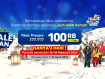 Ajak Keluarga Main Salju, Tiket Lebaran di Trans Snow World Bekasi Cuma 100 Ribu