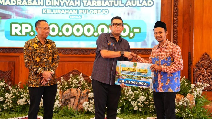 Salah satu penerima dana hibah di Kota Mojokerto
