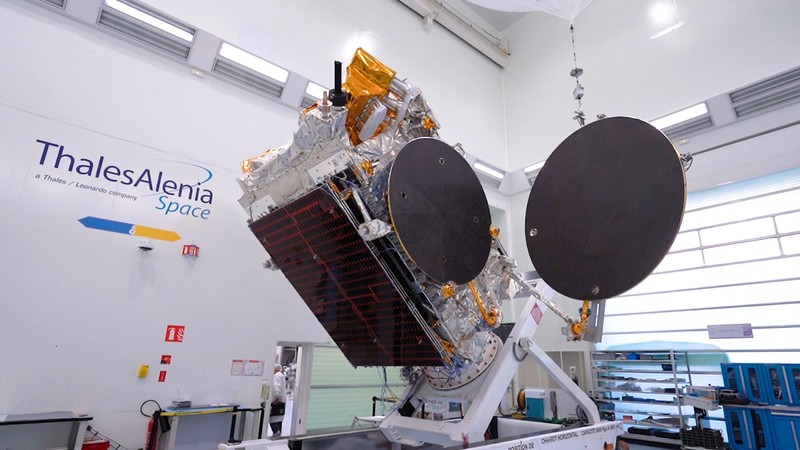 Satelit Merah Putih 2 di Thales Alenia Space