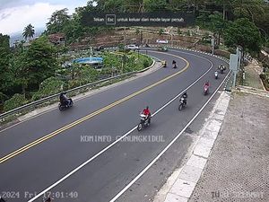 Lalin Jogja-Wonosari Sore Ini Ramai, Jangan Ngebut