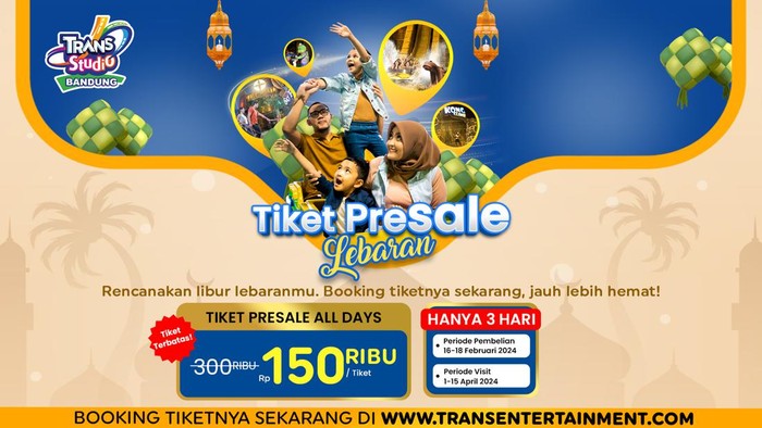 Tiket Presale Lebaran di TSB.