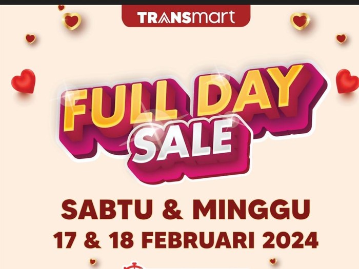 Transmart Full Day Sale 17-18 Februari