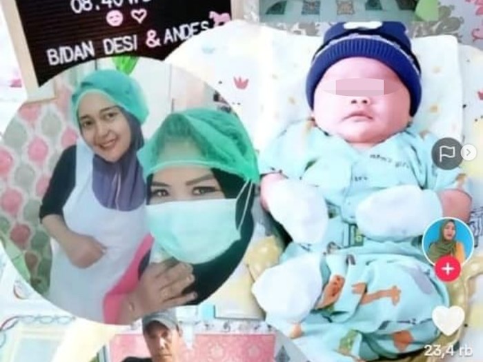 Viral orang tua memberikan nama anak yang baru lahir dengan nama M. Prabowo GIbran mendadak jadi sorotan di media sosial