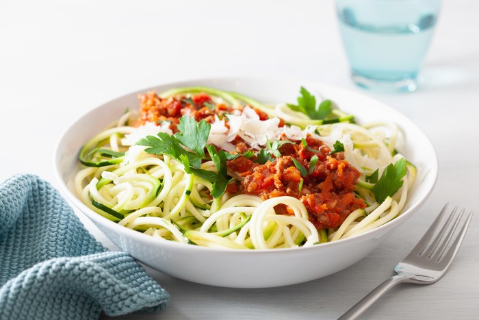 zucchini jadi pengganti mie yang lebih sehat