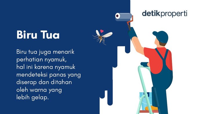 4 warna cat dinding yang paling disukai nyamuk/Andhika Akbaryansyah/detikcom