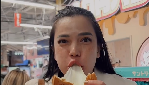Cantiknya Alice Norin Jajan Dessert di Korea hingga Jepang