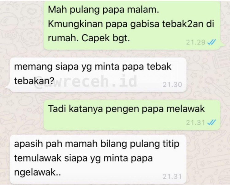 Chat receh