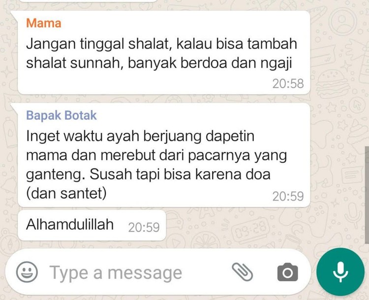 Chat receh