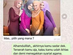 Chat Kocak Suami Istri, Jangan Sampai Salah Paham