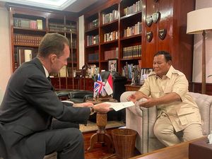 Dubes Inggris Temui Prabowo, Beri Surat Ucapan Selamat dari Rishi Sunak