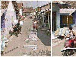 Kumpulan Foto Kocak Google Street View, Auto Nyengir!