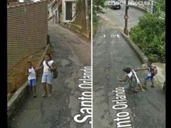 Kumpulan Foto Kocak Google Street View, Auto Nyengir!