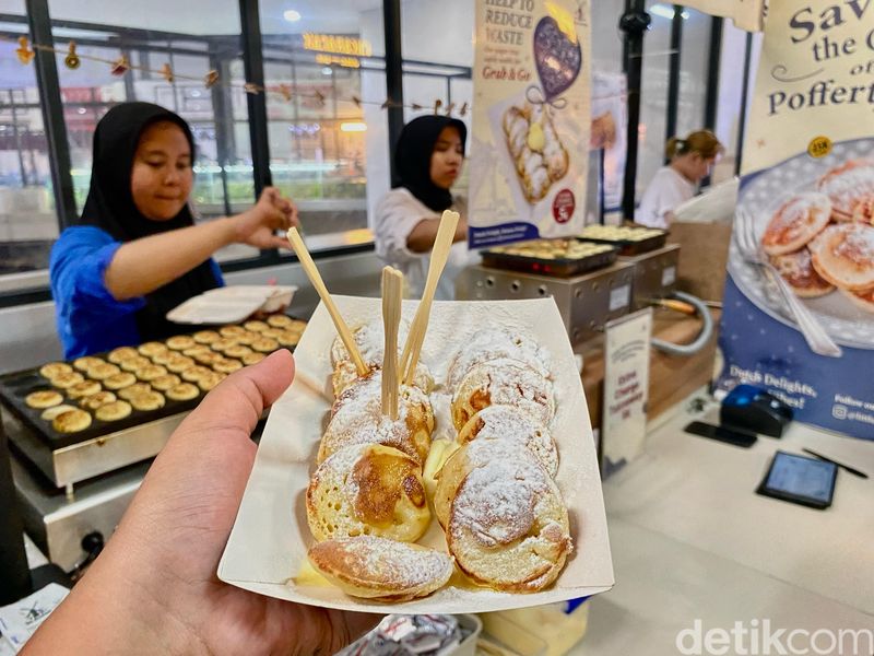 Little Amsterdam, poffertjes viral di Fresh Market Bintaro