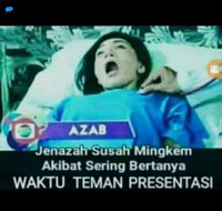 Meme kocak berikut ini cocok banget untuk disematkan di slide akhir presentasi. Dijamin, satu kelas nggak bisa tahan tawa.