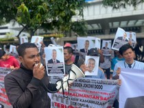 Momen Massa Corong Rakyat Demo Kemendagri