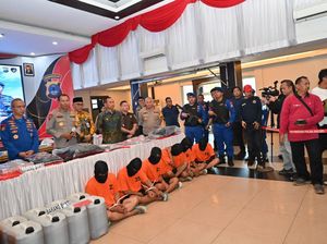 13 Pembajak Kapal di Kalsel Ditangkap, Ternyata Bermodal Pistol Mainan
