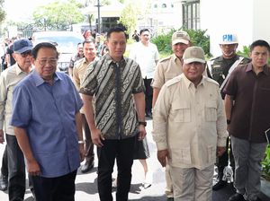 Prabowo Temui SBY di Pacitan, Ini Kata AHY soal Jatah Menteri Demokrat